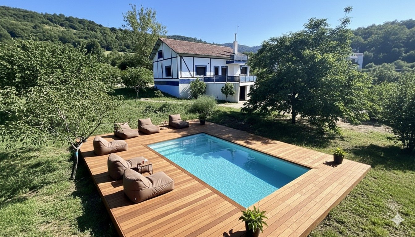 Glamping Riópar Albacete — interior con todas las comodidades en el bosque