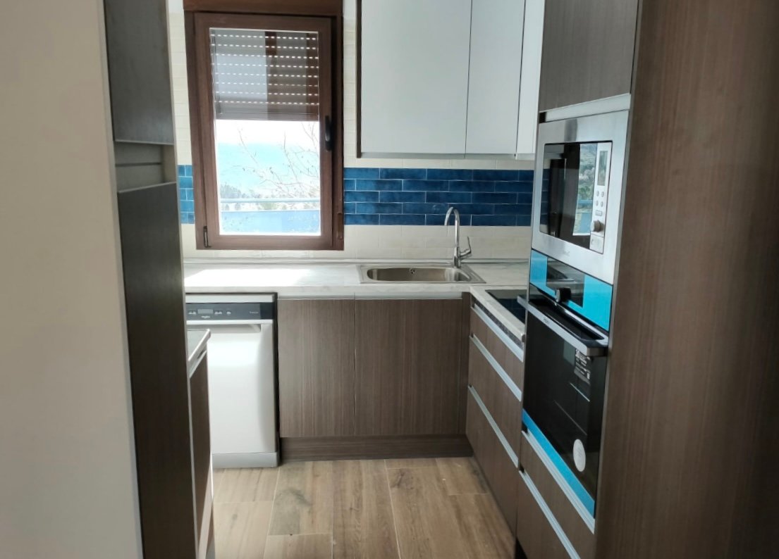 Habitación con cocina en alojamiento rural Riópar Albacete